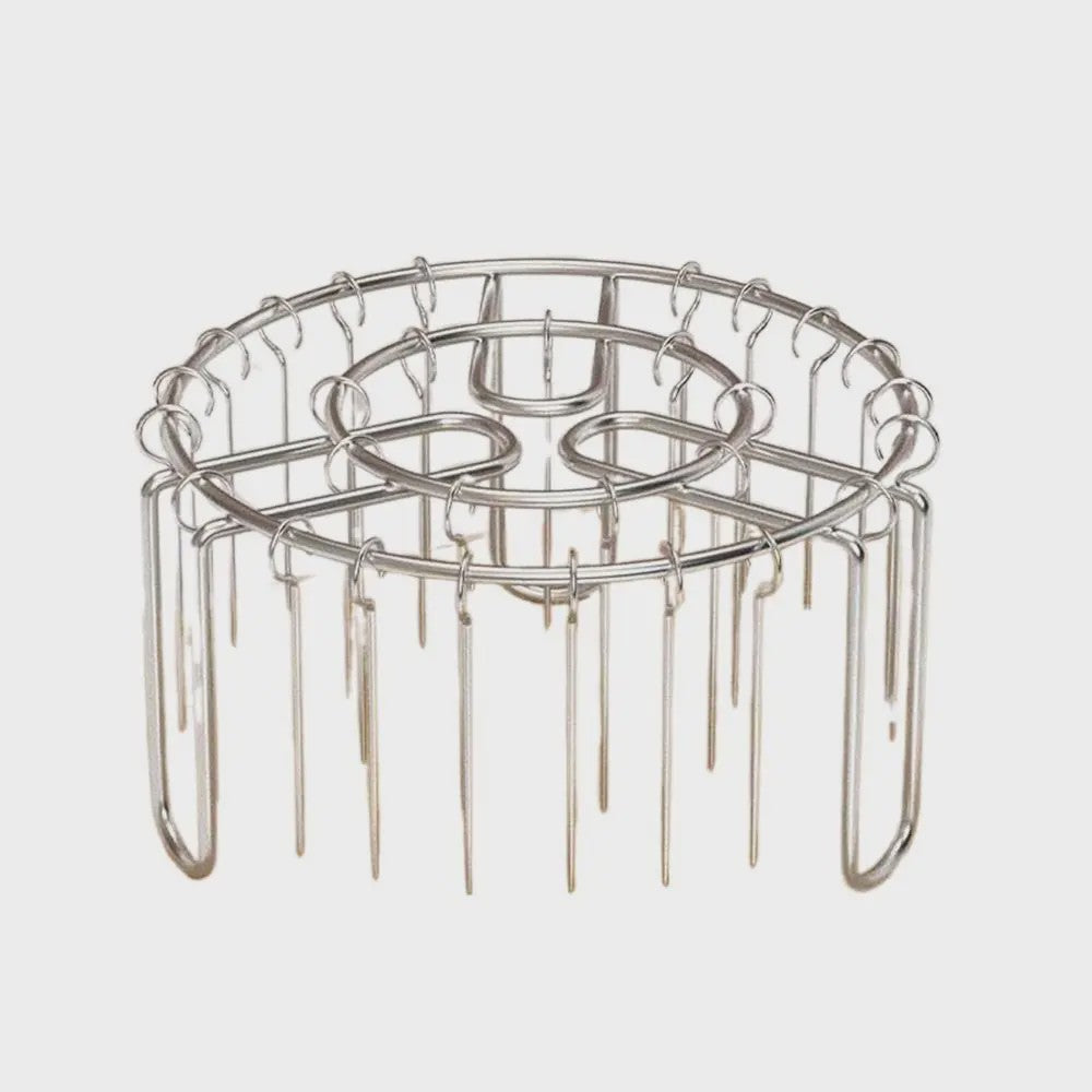 Verticale Grill Racks van Roestvrij Staal - 12/24/49 Spiesjes Houder