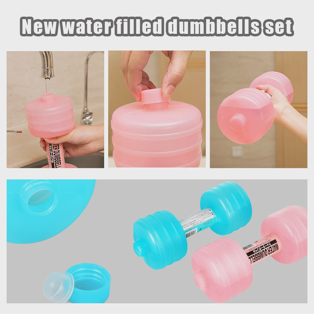 Verstelbare Water Dumbbells - Draagbare Fitness Gewichten voor Krachttraining