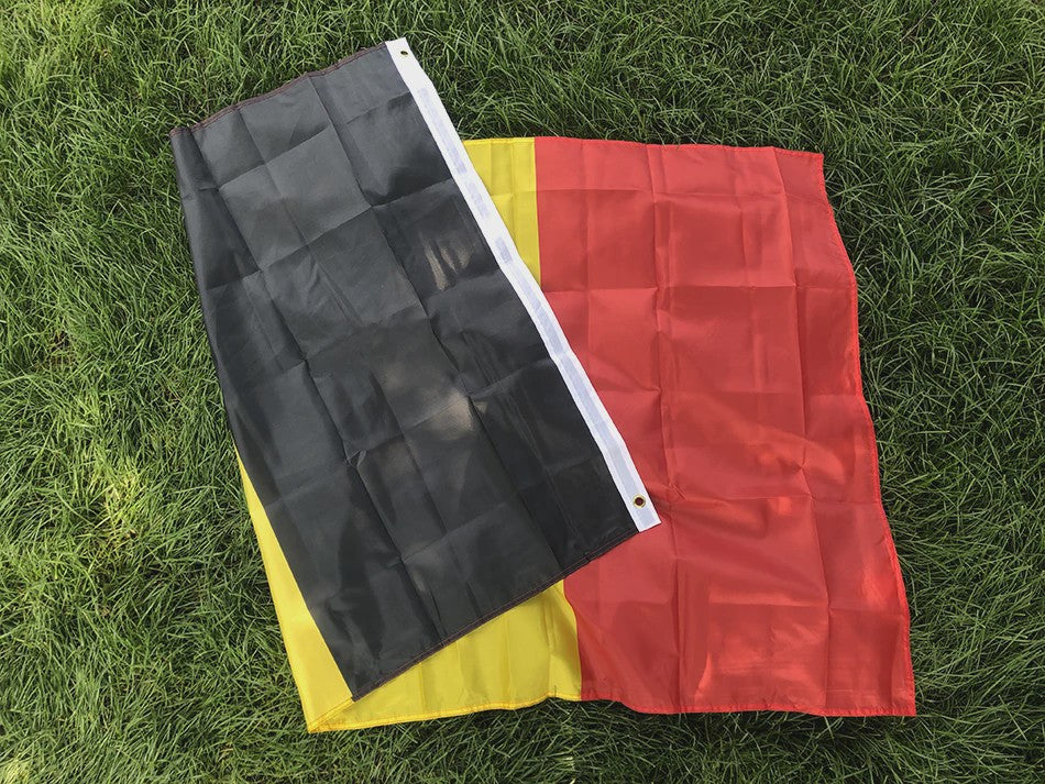 Belgische Vlag 90x150cm Polyester - Nationale Vlag voor Buiten & Binnen