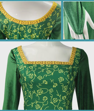 Prinses Fiona Jurk - Shrek Cosplay Kostuum voor Dames | Halloween & Feest