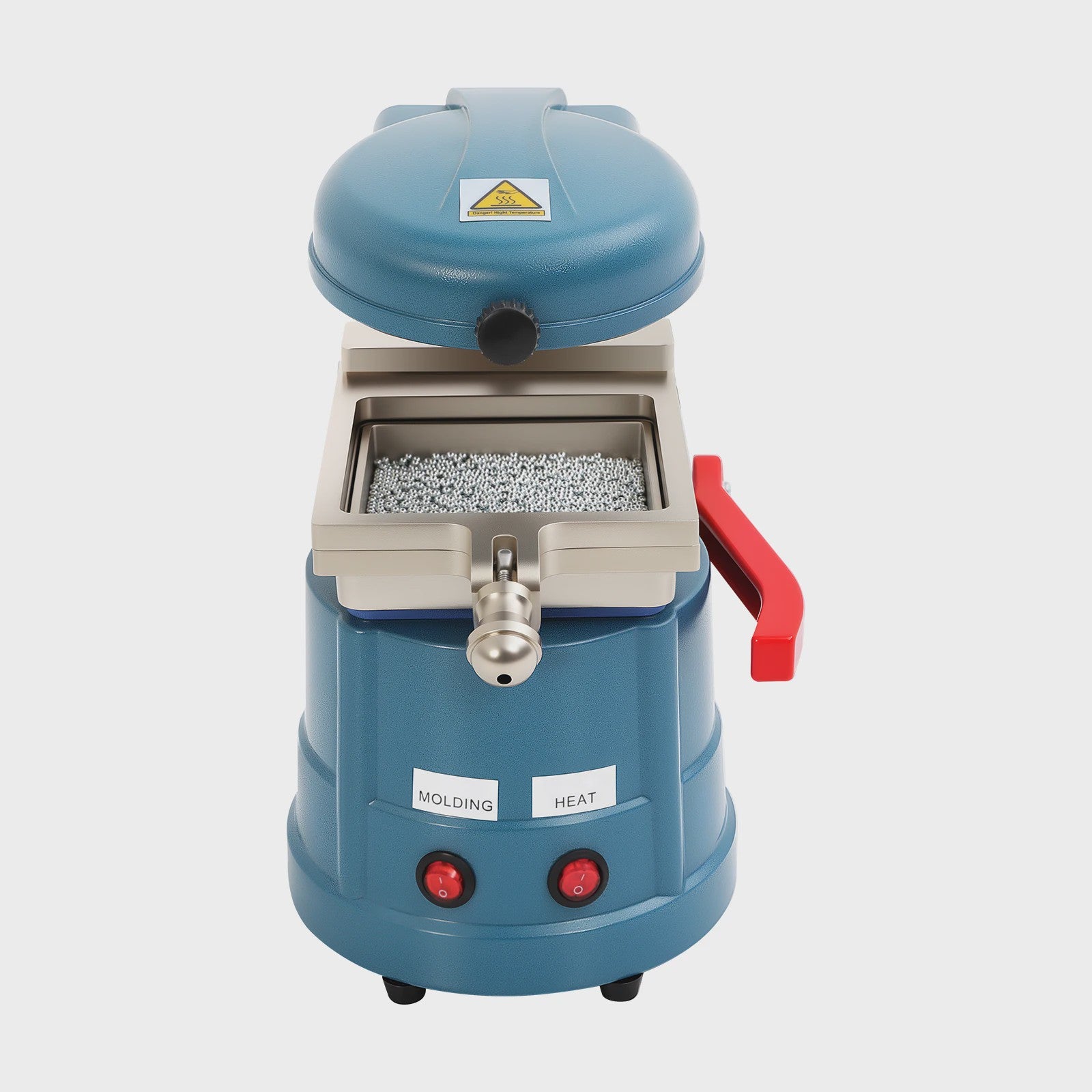 1000W Tandheelkundige Vacuümvormmachine met Staalballetjes