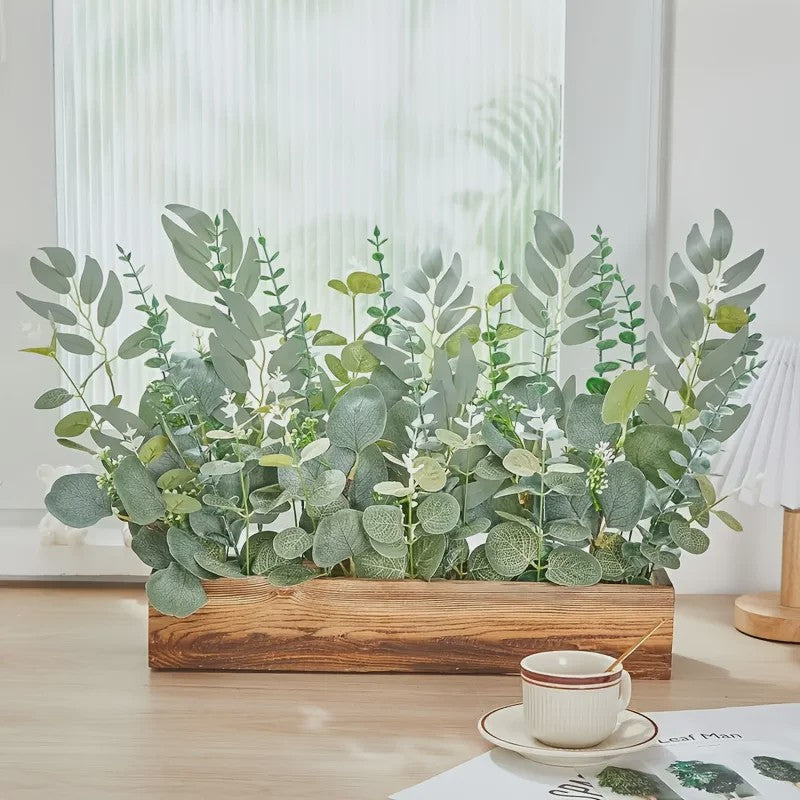 Kunstmatige Eucalyptus Takken & Bladeren Mix (50/90 Stuks) - Bloemstukken & Decoratie