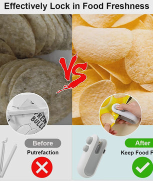 Mini Heat Sealer: Handzame Sluitmachine voor Plastic Zakken & Voedselverpakkingen