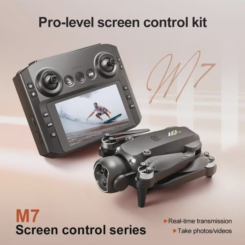 Xiaomi M7 GPS Drone met 8K HD Dual Camera, Obstacle Avoidance en Screen Remote Control