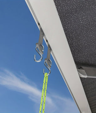 Set S-Haken voor Camping Luifel, Caravan & Camper - Handige Ophanghaken