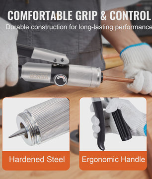 Hydraulische Pijp Expander Set met 7 Koppen, Pijpsnijder & Ontbramer