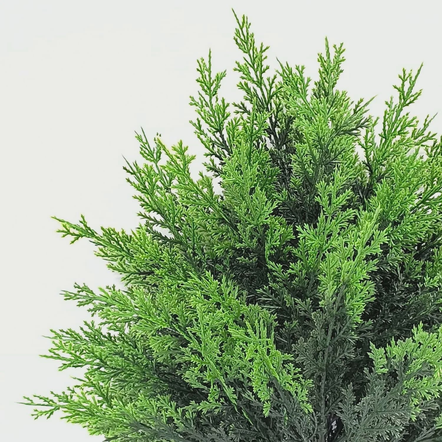 Set van 2 Kunstkerstbomen Bolvormig - Hoge Kwaliteit Kunstgroen voor Binnen en Buiten Tuindecoratie