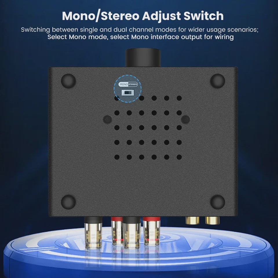 AIYIMA A07 MAX Krachtige Klasse D Versterker - 300W x2 Stereo / 600W Mono