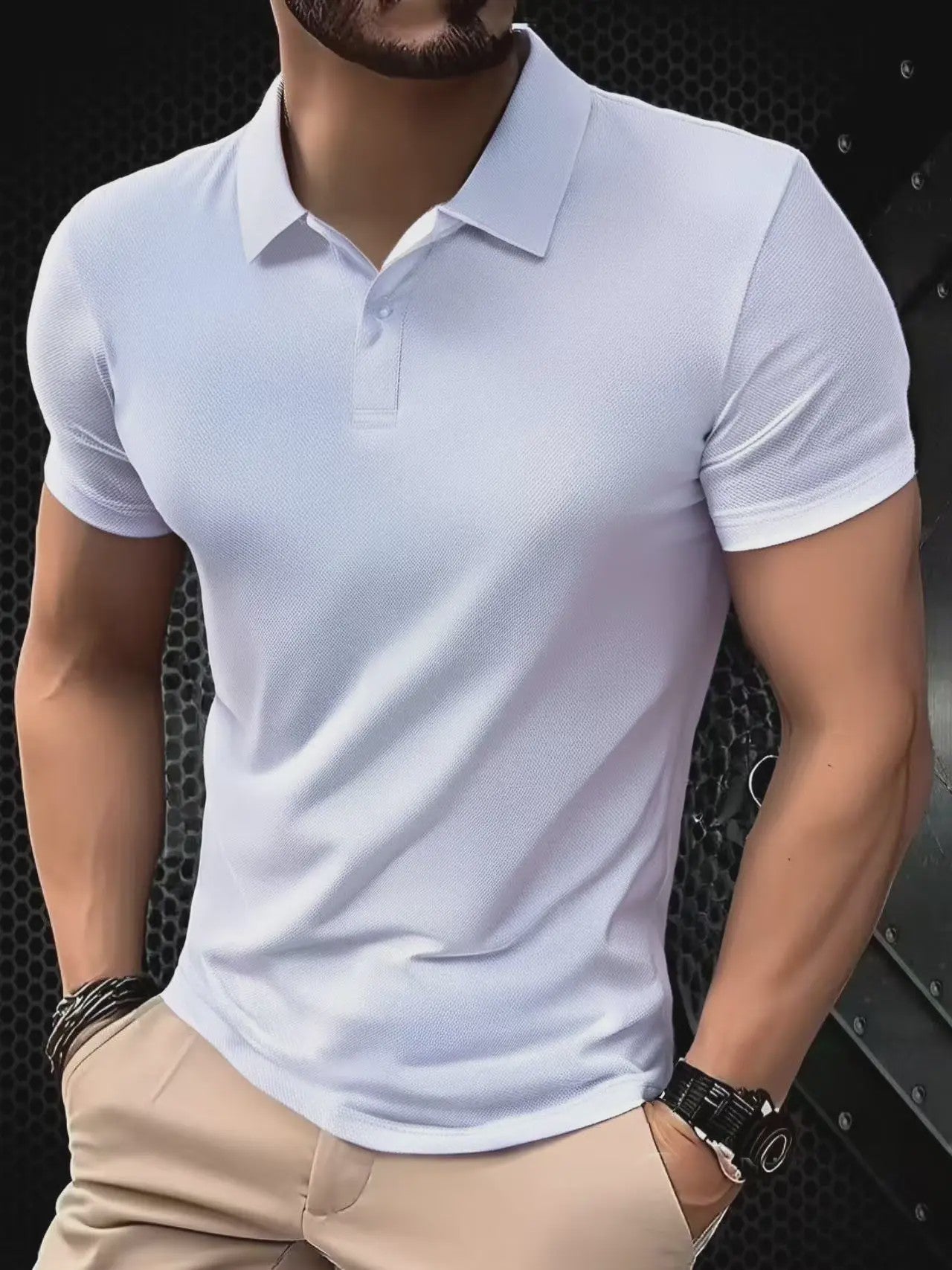Heren Poloshirt Ultra-Licht Ademend Sneldrogend - Perfect voor Sport & Fitness