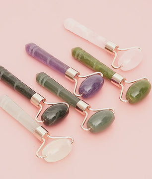 Jade Gezichtsroller & Gua Sha Tool - Natuursteen Massage voor Huidverjonging & Facelift