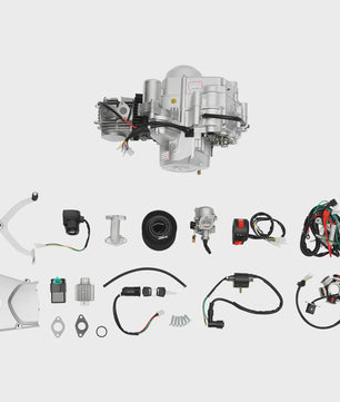 125cc 4-Takt Semi-Automatische Motor met Elektrische Start & Reverse voor ATV, Quad, Go-Kart