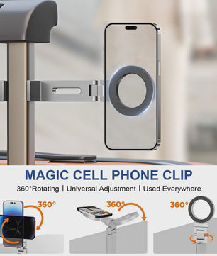 Magnetische Telefoonstandaard: Draagbaar, Opvouwbaar & Verstelbaar voor iPhone