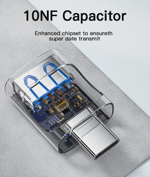 Essager USB 3.0 OTG Adapter: Type-C naar USB-A Female Converter