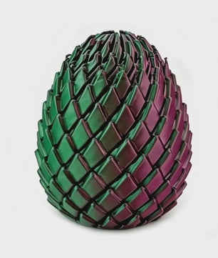 3D Geprint Draken Ei - Flexibel Stressverlichtend Speelgoed & Bureau Decoratie