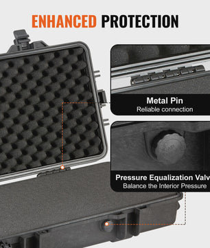 Robuuste Waterdichte Hardcase Koffer voor Lange Wapens met Wielen