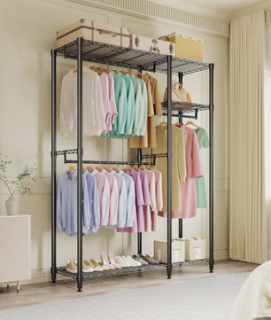 Robuuste Kledingrek & Garderobe Organizer - Verstelbaar en Modulair