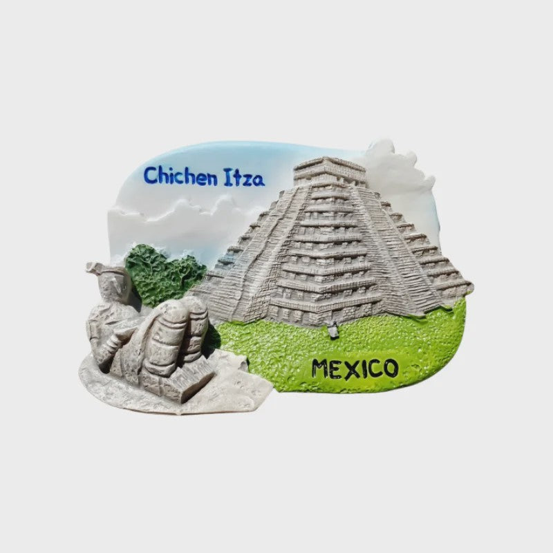 Chichen Itza Magneet - Mexico Maya Ruïnes Koelkastdecoratie