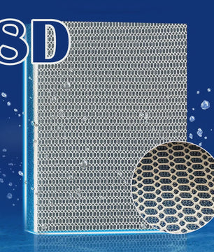8D Aquarium Filtermedia - Wasbaar & Herbruikbaar 8-Laags Filterkussen voor Vijver en Aquarium
