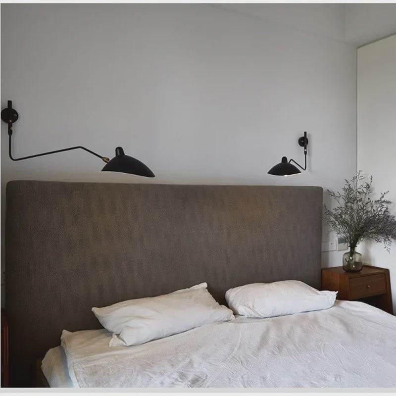 Moderne Verstelbare Vloerlamp met Lange Arm - Minimalistisch Design voor Woonkamer, Slaapkamer & Leeshoek