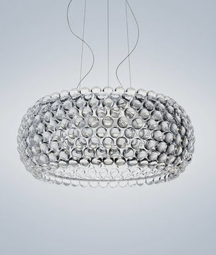 Foscarini Caboche Hanglamp - Luxe Acryl Bol Pendel voor Woonkamer, Eetkamer & Slaapkamer