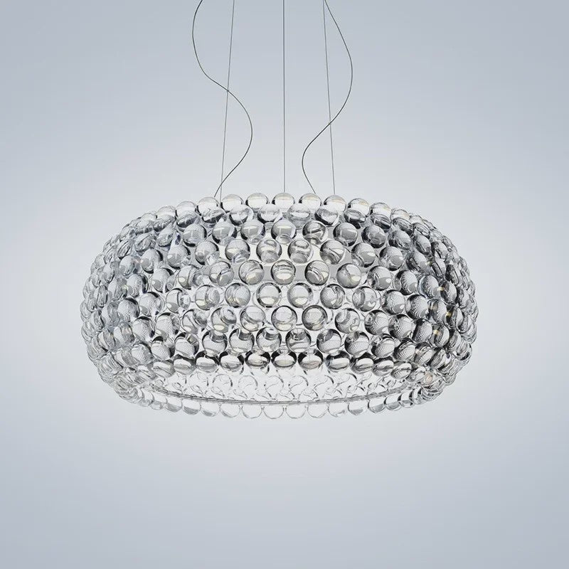 Foscarini Caboche Hanglamp - Luxe Acryl Bol Pendel voor Woonkamer, Eetkamer & Slaapkamer