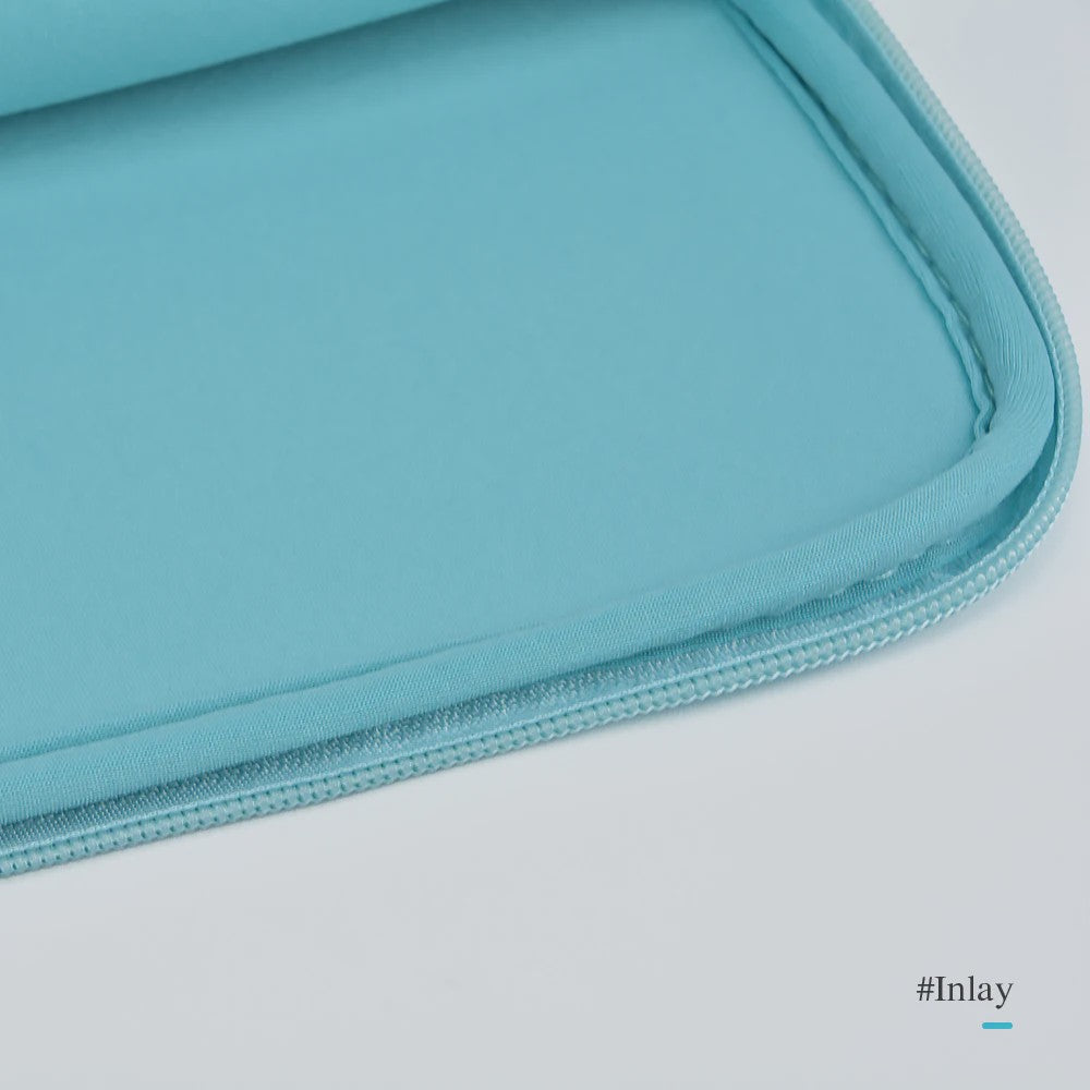 Zachte Katoenen Laptop Sleeve Tas - Beschermhoes voor 11" t/m 15.6" Laptops & Macbooks