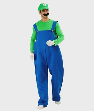 Super Luigi Kostuum Heren & Dames - Compleet Halloween & Carnavalsoutfit