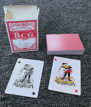 BCG Poker Speelkaarten - 52 kaarten + 2 Jokers - Plastic Coated - 63x88mm