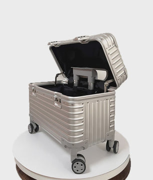 Luxe Aluminium Trolley Koffer 18/20 Inch - Handbagage, Lichtgewicht & Stijlvol