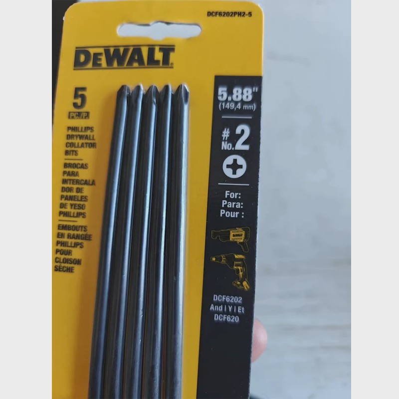 DEWALT DCF6202PH2-5 Set van 5 Stuks PH2 Drywall Collator Bits - 5.88 Inch