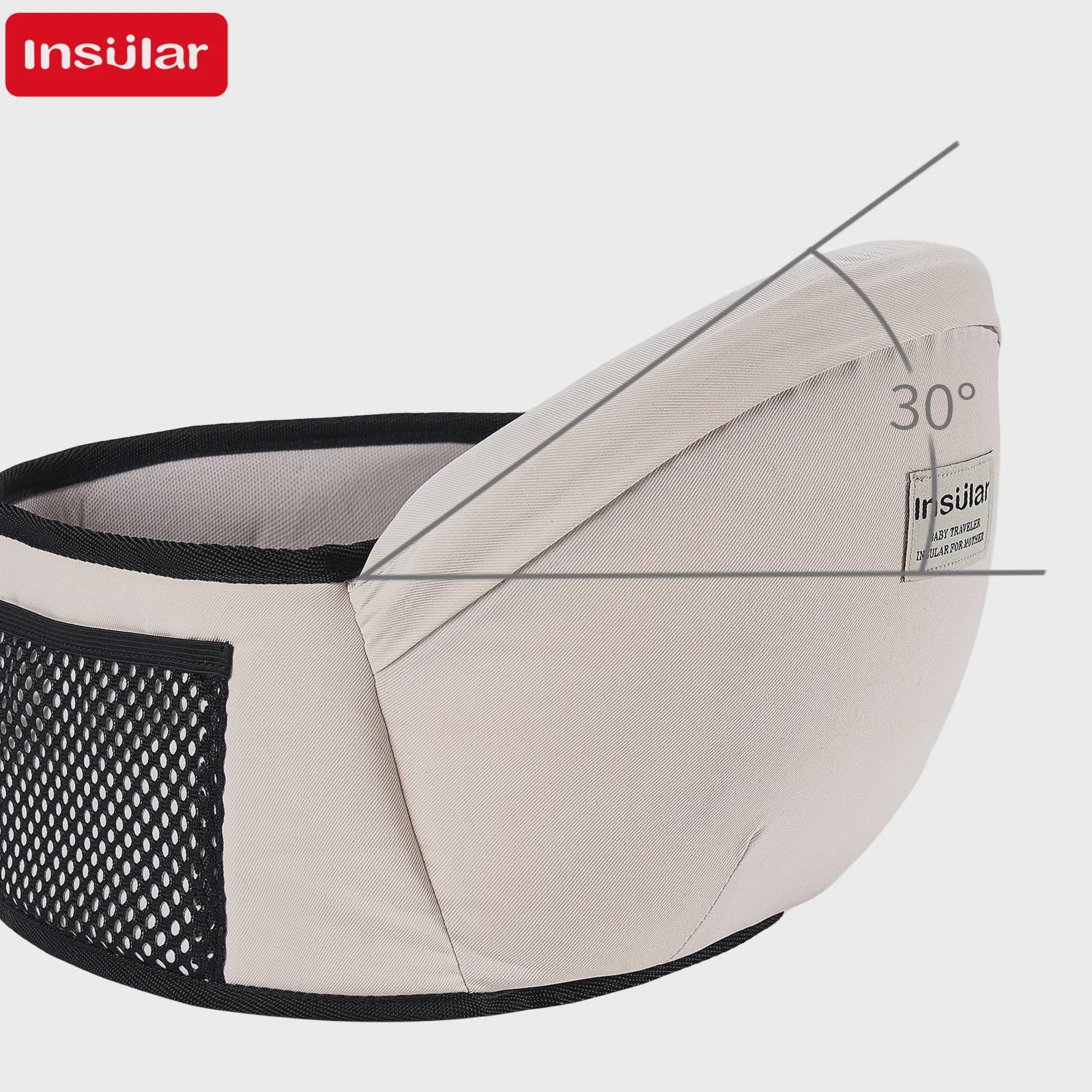 Ergonomische Baby Draagzak Heupstoel - Comfortabel & Veilig voor Ouders en Kind