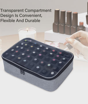 Opbergtas voor 40 Nagellakflesjes - Draagbare Cosmetische Organizer