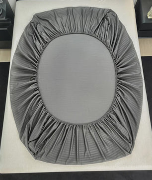 Zachte Hoeslaken met Elastische Band - Effen Kleur - 90-180x200cm