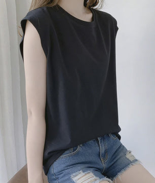 Zomer Tanktop Dames - Mouwloos Basic Vest T-shirt