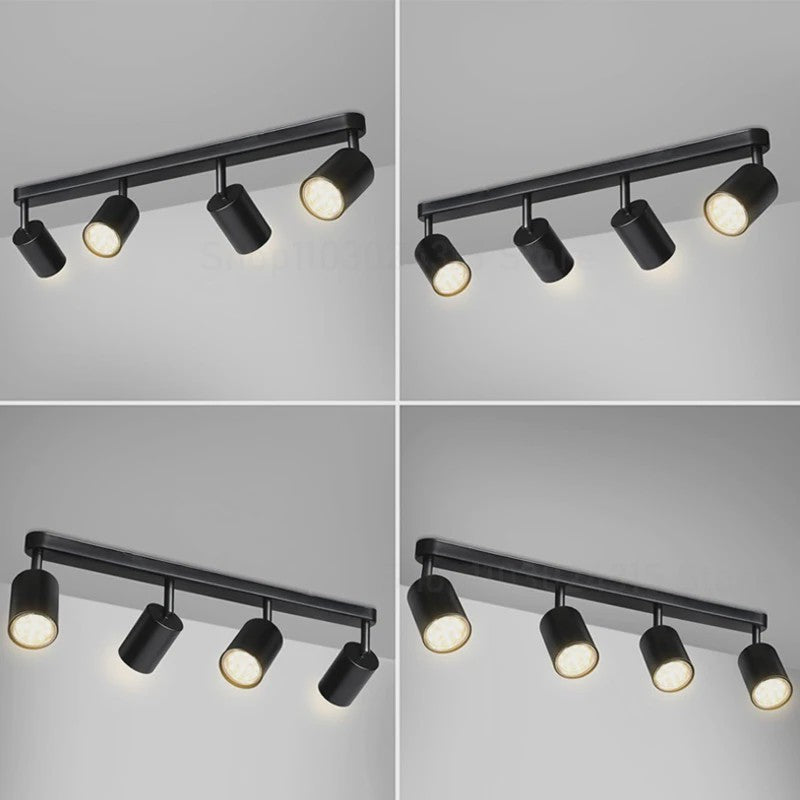 Verstelbare LED Spot Rail - 7W/12W GU10 - Plafond- en Wandspot