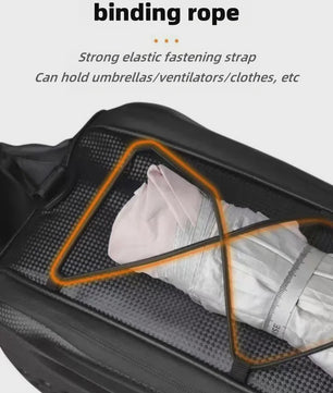 Waterdichte Fietstas Achtertas Hardcase 10L - Multifunctionele Fietsbagage Tas