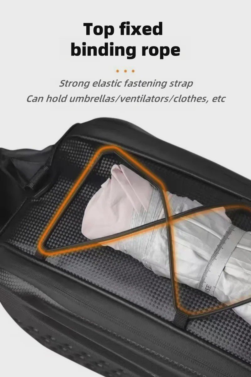 Waterdichte Fietstas Achtertas Hardcase 10L - Multifunctionele Fietsbagage Tas