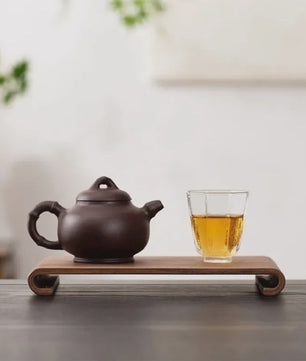 Houten Dienblad Rechthoekig - Decoratief Serveerplateau voor Koffie, Thee & Snacks