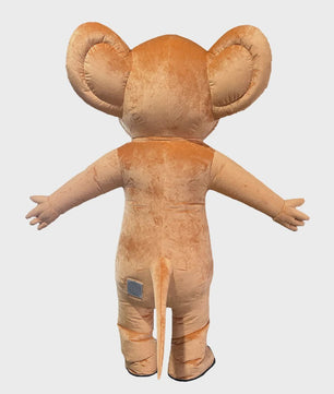 Opblaasbaar Mascot Kostuum Set: Ezel, Muis, Kat & Vos - Feest, Halloween, Cosplay