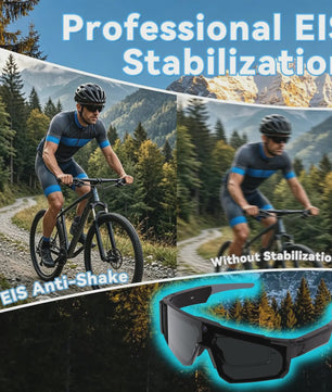 AI Smart Bril met Camera & Bluetooth Audio - 1080P Video, Vertaalfunctie