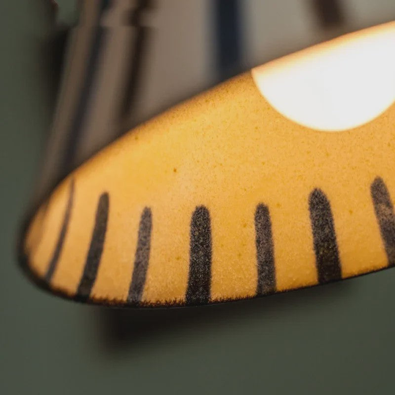 Moderne Scandinavische Keramische Hanglamp - LED - 4W - Sfeervolle Verlichting voor Woonkamer, Eetkamer & Slaapkamer