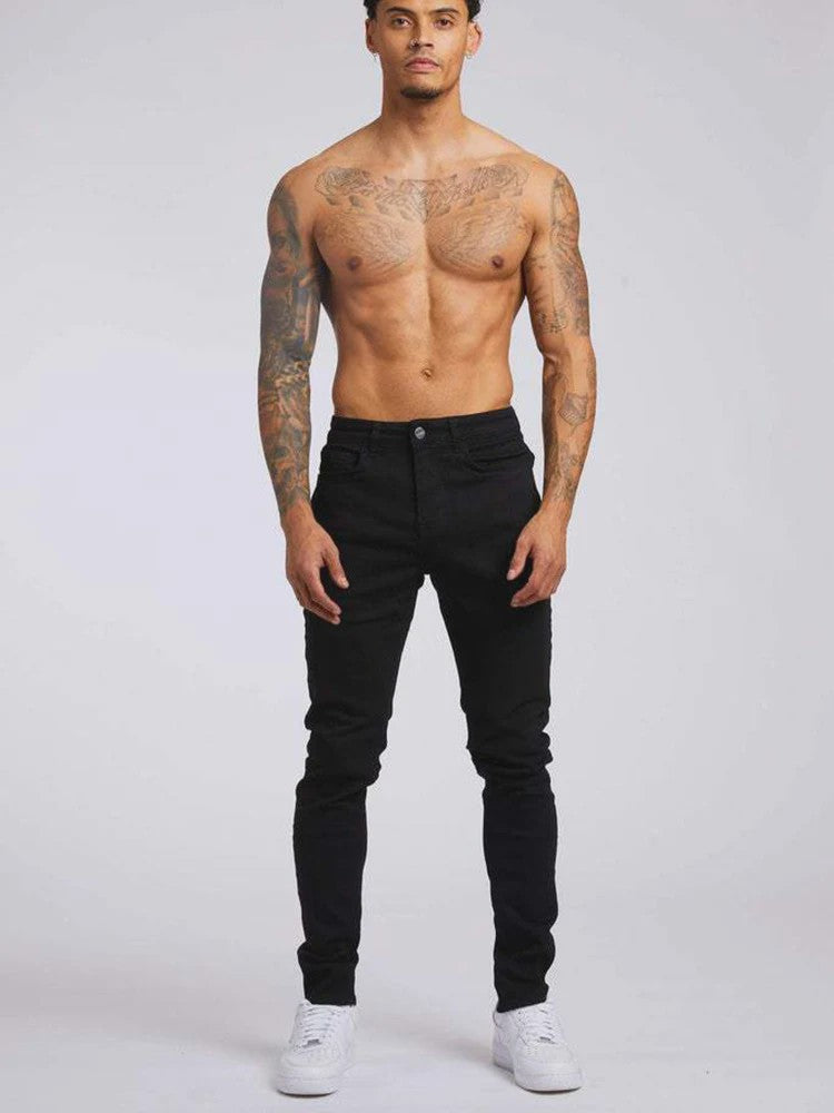 Heren Skinny Jeans met Stretch - Slim Fit Denim Broek voor Streetwear & Casual