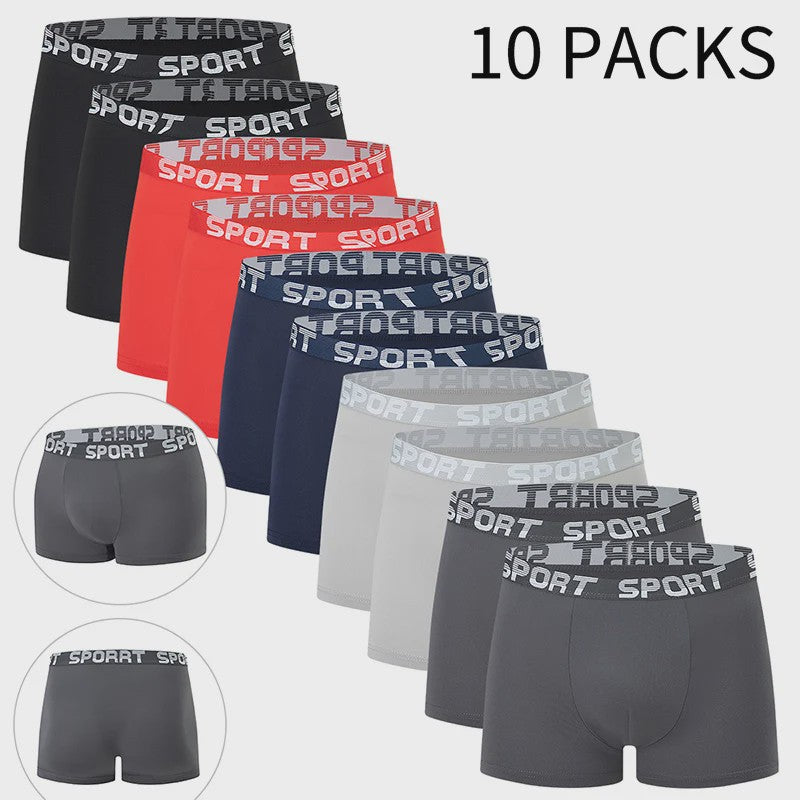 Set van 5 of 10 Heren Boxershorts - Comfortabel, Modieus en Elastische Taille