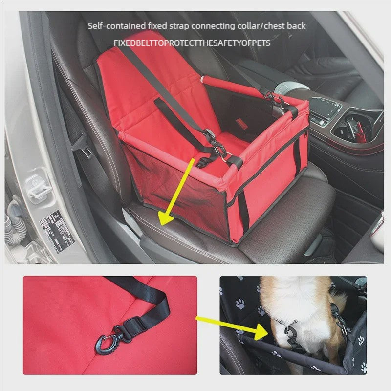 Veilige Hond Auto Stoel Organizer & Reismand - Opvouwbaar & Comfortabel