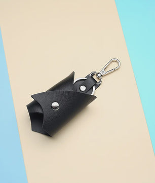 Stoere Batman Bat-vormige Leeren Sleutelhanger voor Auto, Tas & Taille - Uniseks Accessoire