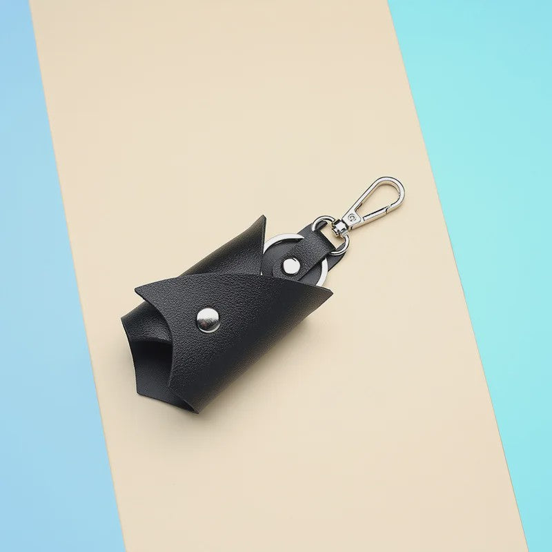 Stoere Batman Bat-vormige Leeren Sleutelhanger voor Auto, Tas & Taille - Uniseks Accessoire