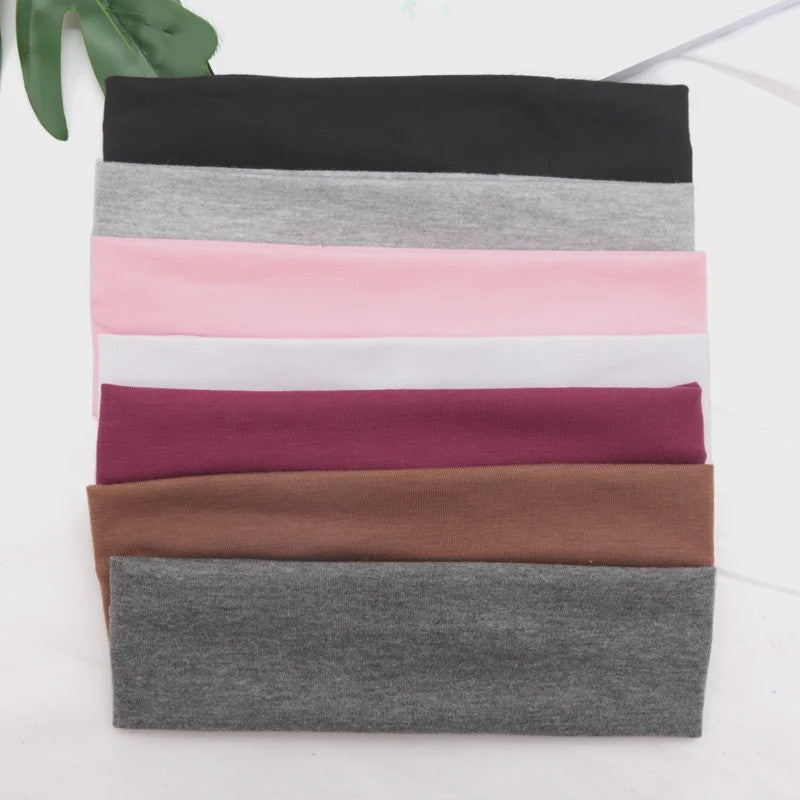 Comfortabele Katoenen Sport Hoofdband - Zweetband voor Dames