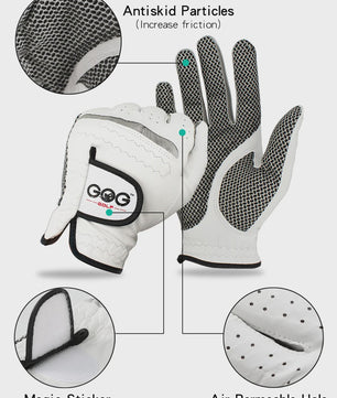 Golfhandschoenen Heren - Ademend Microfiber, Antislip, Verstelbaar