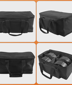 Waterdichte Opbergtas voor 4 Par Lights - Stage Verlichting Tas
