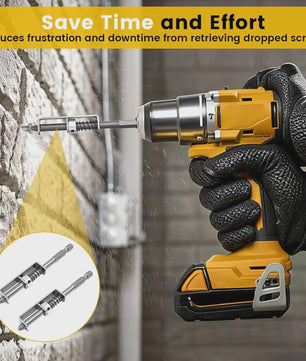 2x Schroefhouder Bit - Universeel Anti-Drop Tool voor Schroevendraaier